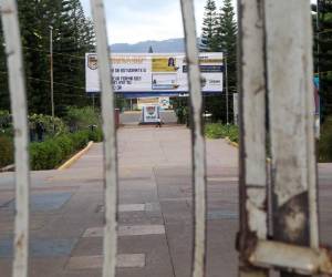 Las clases en la UNAH se han interrumpido alrededor de 40 días por las tomas de edificios y varios enfrentamientos violentos. Foto: EL HERALDO