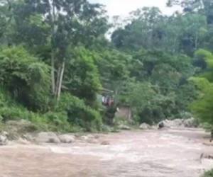 El hecho se registró en el río San Sebastián en Erandique.