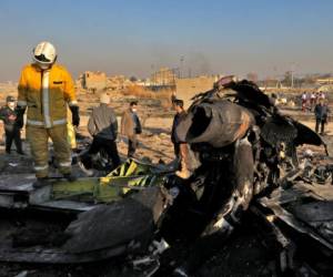 176 personas murieron en el accidente aéreo. AP.