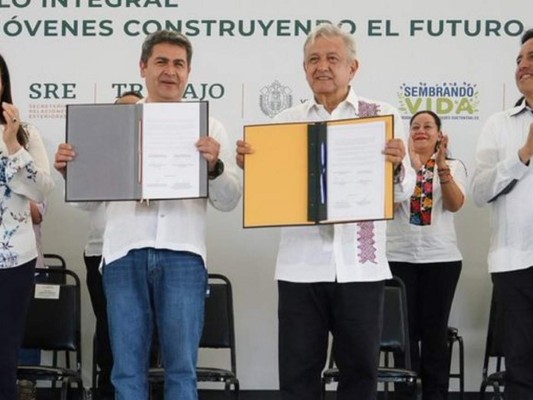 30 millones de dólares donó el gobierno de México a Honduras para tratar de frenar la migración a EE UU.