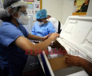 Expertos en salud indicaron que el dato era irrelevante, pues el mismo gobierno de Honduras estaba planeando comprar vacunas próximas a vencerse. Foto:Johny Magallanes/EL HERALDO