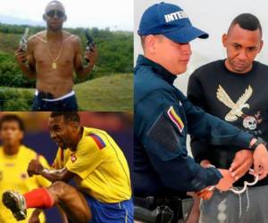 El exfutbolista de la selección Colombia Jhon Viáfara, campeón de la Copa Libertadores con el Once Caldas en 2004, fue extraditado este jueves a Estados Unidos donde es requerido por narcotráfico.El exmediocampista de 41 años de edad llegará a Texas, donde deberá responder por cargos de concierto para fabricar y distribuir cocaína hacia EEUU y concertar para delinquir. (Fotos: AFP / Redes sociales)