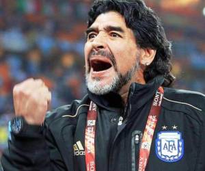 Diego Armando Maradona, leyenda argentina y mundial.