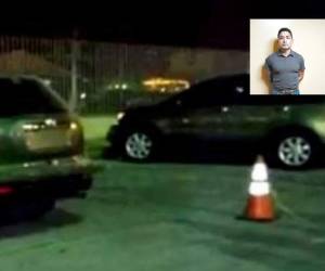 Las dos camionetas estaban aparcadas a unos metros una de la otra, son casi iguales. El capitán se presentó de forma voluntaria y fue requerido para investigación.