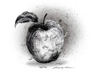 'Desde hace mucho, don Jorge –unos policías, unos gusanos que andan en la patrulla número tal, vienen a molestarnos… La patrulla la manda un clase que se llama Fulano, el chofer es un clase que se llama Mengano, y anda con un ellos un policía que se llama Sutano”.