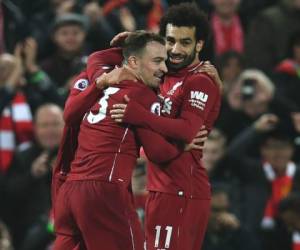 Con su gran referente, Mohamed Salah, el Liverpool humilló al débil Newcastle de Rafael Benítez. Foto:AFP