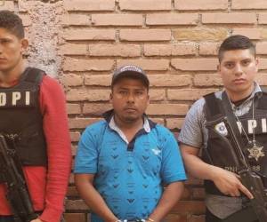 Alex Ancelmo Ramos Alonzo fue capturado en Reitoca, Francisco Morazán por elementos de la Dirección Policial de Investigaciones (DPI).