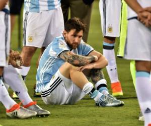 Messi renunció tras perder la final de la Copa América Centenario. Foto: AFP