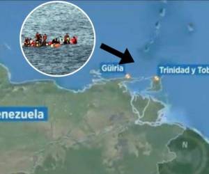 Fuerzas de seguridad retomaron la búsqueda de unos 24 desaparecidos que iban en la embarcación ilegal que el miércoles zozobró en las cercanías de Isla de Patos. (Foto: Punto de Corte)
