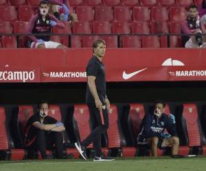 El técnico del Sevilla, Julen Lopetegui. AFP.