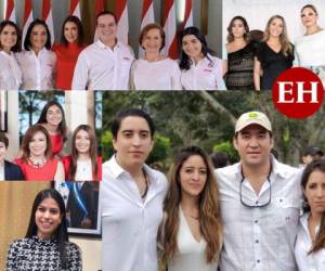 Inmiscuidos en la política, adolescentes o poco conocidos, así son los hijos de los actuales aspirantes a la presidencia de Honduras.