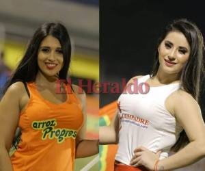 La belleza no hizo falta en el juego de ida de repechaje, duelo que disputaron Honduras de El Progreso vs Real España en el estadio Humberto Micheletti. Fotos Grupo OPSA