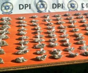 La supueta marihuana presentada ante las autoridades. (Foto: Cortesía Policía Nacional)