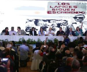 Castro estuvo en la conmemoración de los 15 años del golpe.