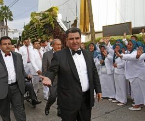 Joaquín García y otras dos personas fueron arrestados la noche del lunes en el condado de Los Ángeles. Foto: Heraldo de México.