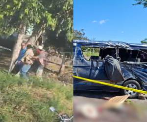 Tras el aparatoso accidente en Potrerillos, que dejó como saldo la muerte de una madre y su hijo, el conductor a cargo de la unidad de transporte intentó escapar del lugar.