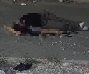 Una mujer murió asesinada en la entrada de la colonia El Progreso, en la capital.