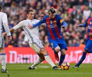 Messi y Cristiano no se enfrentan desde la marcha del portugués del Real Madrid en 2018. Foto: AFP.