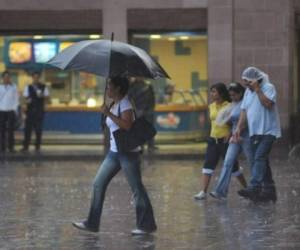 Copeco advierte que durante estos días se pueden presentar lluvias y chubascos en distintas partes de Honduras. (Foto: El Heraldo)