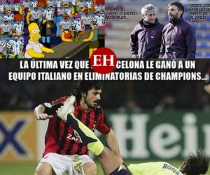 El Barcelona empató esta tarde ante el Napoli en el estadio San Paolo, y los divertidos memes no se han hecho esperar tras el partido de los octavos de final de la Champions League.