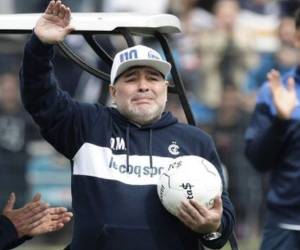 Diego Armando Maradona tiene 58 años de edad. (AFP)