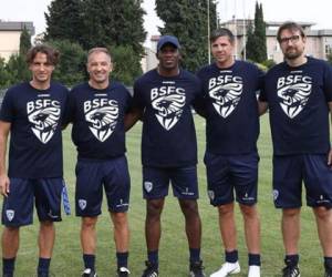 E hondureño David Suazo fue separado del Brescia de la serie B de Italia con tan solo tres jornadas en el actual campeonato. Foto:Instagram