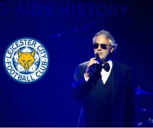 Andrea Bocelli cantará en la fiesta de celebración del Leicester city.
