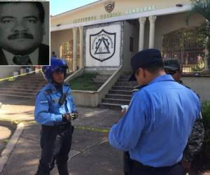 Miembros de la Policía Nacional le dieron detención a las dos féminas luego de asesinato de Mario Alberto Morazán.