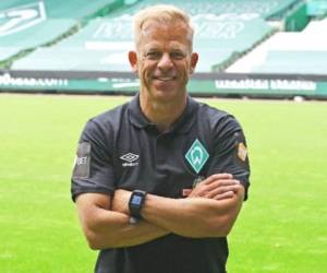 Markus Anfang, ex entrenador del Werder Bremen. Foto: AFP