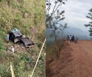 Dos supuestos hermanos resultaron gravemente heridos este lunes -2 de marzo- tras caer en una hondonada en el municipio de Nueva Celilac, departamento de Santa Bárbara.