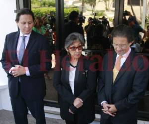 Martell, Espinoza y Ortez confían en la labor que desempeñará el nuevo vocero de la Maccih.