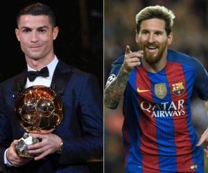 Cristiano Ronaldo y Leo Messi son los únicos jugadores que pueden presumir cinco Balones de Oro. (Fotos: AFP)