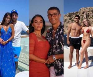 Los famosos jugadores disfrutan su tiempo libre en compañía de sus parejas sentimentales. Mientras algunos optan por noches de fiesta, otros deciden vacacionar en la playa. FOTO: Instagram Leo Messi, Cristiano Ronaldo y Alex Oxlade Chamberlain