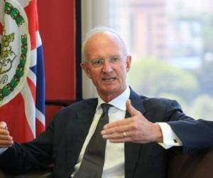 Thomas Carter es el actual embajador británico para Honduras.