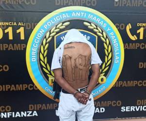 El presunto coordinador de la 18, ya se encuentra detenido para seguir con el debido pre