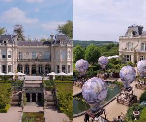 Una exclusiva finca convertida en hotel de lujo ubicada en Surrey, Inglaterra, fue el escenario de la celebración de la boda de Zendaya y Tom Holland.