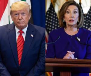 Nancy Pelosi anunció la apertura de una investigación contra Donald Trump, el primer paso para un proceso de destitución. Foto: AFP