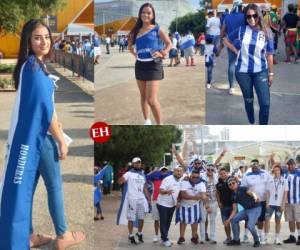 Una gran cantidad de hondureños han llegado al BBVA Compass de Houston para ver el partido entre Honduras y Panamá. Aquí las mejores imágenes. Fotos: Karla López / EL HERALDO