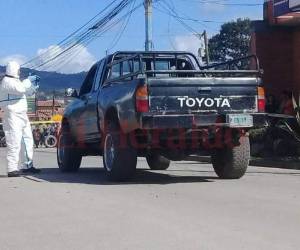 Tres personas murieron acribilladas la tarde del viernes en Siguatepeque, Comayagua.