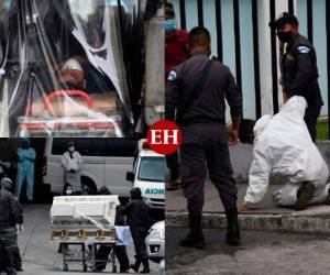 La acelerada expansión de contagios del nuevo coronavirus tiene a los hospitales de Guatemala al borde del colapso y a la población en estado de alarma, aunque el gobierno intenta aplacar los temores. Fotos: Agencia AFP.