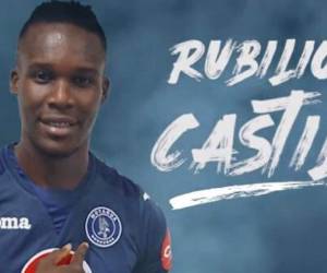 Con esta imagen, Motagua anunció el regreso de su goleador. Foto captura Twitter @MOTAGUAcom