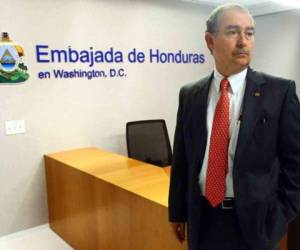 Jorge Milla Reyes fue destituido como embajador de Honduras en Washington.
