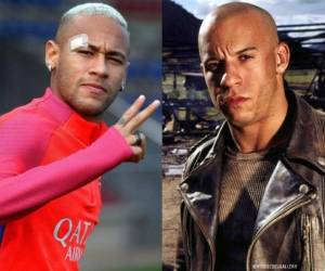 El futbolista del Barcelona debutará en el cine de la mano de Vin Diesel. Aquí el trailer. /Fotos Instagram @neymarjr @vindiesel/