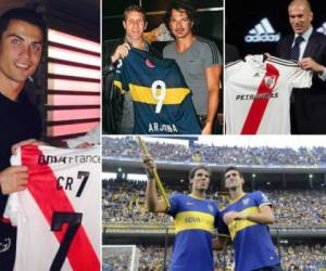Desde Cristiano Ronaldo hasta Eric Cantona son algunos de los famosos que disfrutarán el partido entre Boca y River.