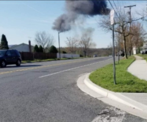 La aeronave cayó cerca de Joint Base Andrews en el estado de Maryland. Foto: NBC