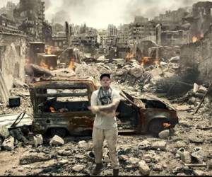 El video es protagonizado por víctimas reales de la guerra y refugiados del conflicto en Siria. Foto captura YouTube