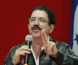 El líder de la Alianza de Oposición, Manuel Zelaya Rosales. Foto: El Heraldo.