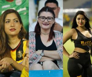 Ellas son las guapísimas chicas que llegaron al estadio Morazán (Fotos: Neptalí Romero / Delmer Martínez / Grupo Opsa)