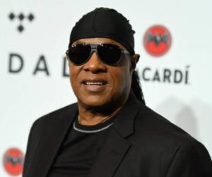 Stevie Wonder, artista de 69 años de edad. Foto AFP