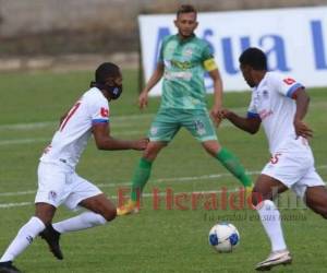 Real de Minas recibió a Olimpia en el Marcelo Tinoco de Danlí. Foto: Álex Pérez / El Heraldo